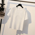 Teen Girls’ Floral-Embroidered Knit T-Shirt