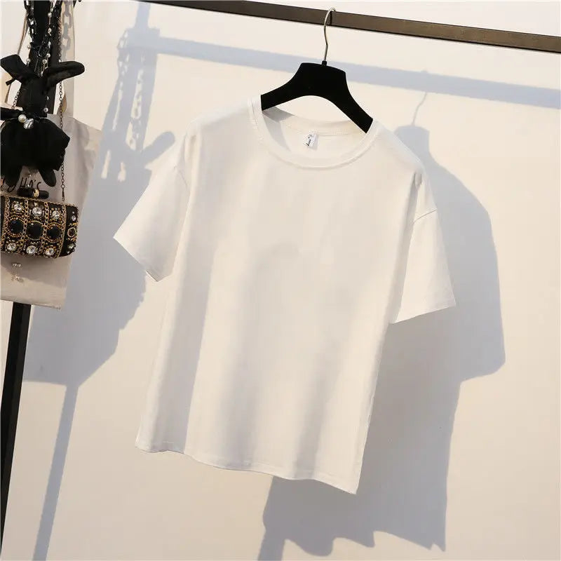 Teen Girls’ Floral-Embroidered Knit T-Shirt