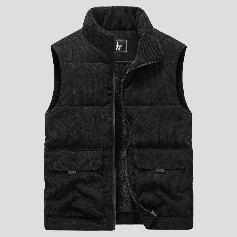 Teen Boys' Multi-Pocket Puffer Utility Vest